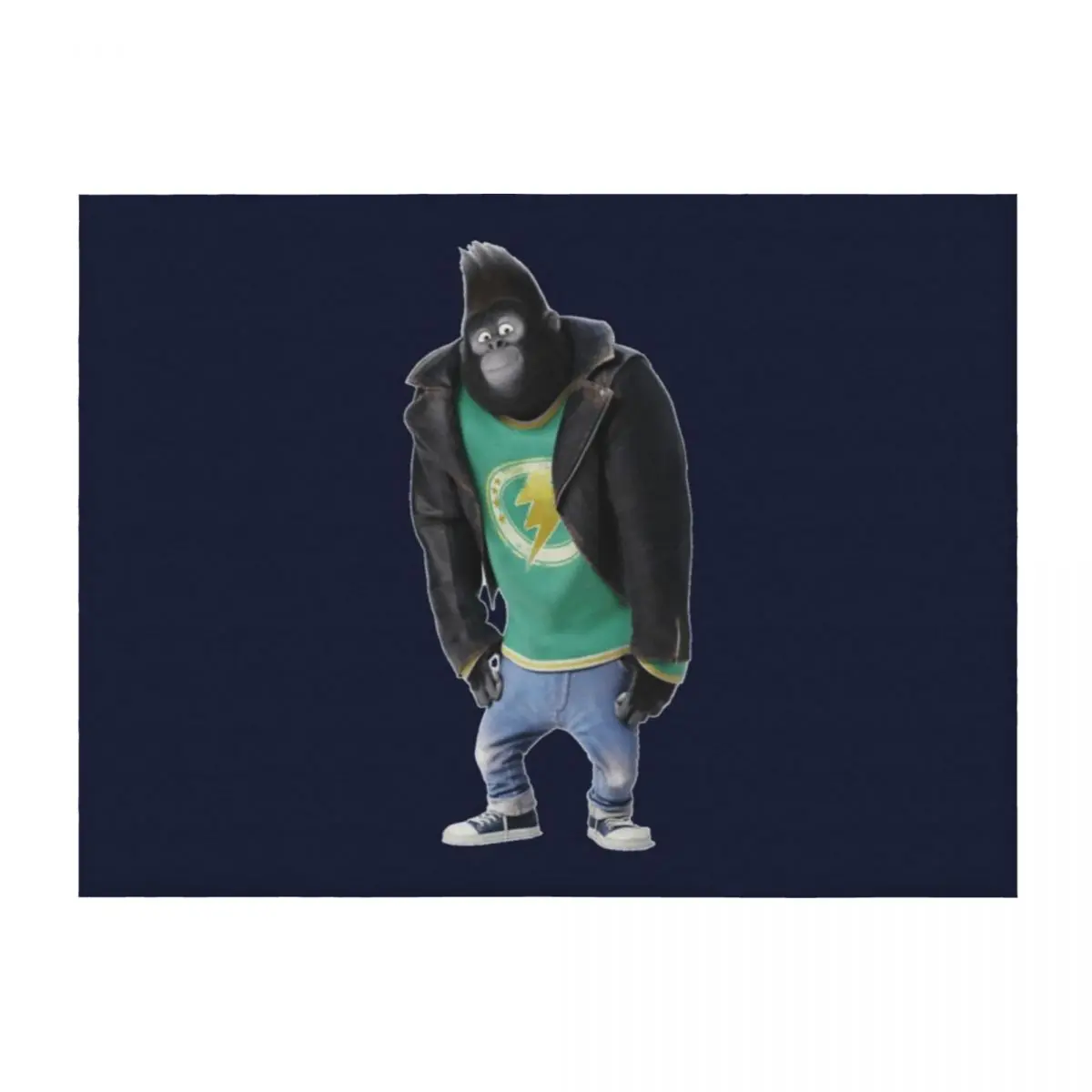 

Johnny from sing movie Throw Blanket Camping Decorative Sofa warm winter Kid'S Blankets