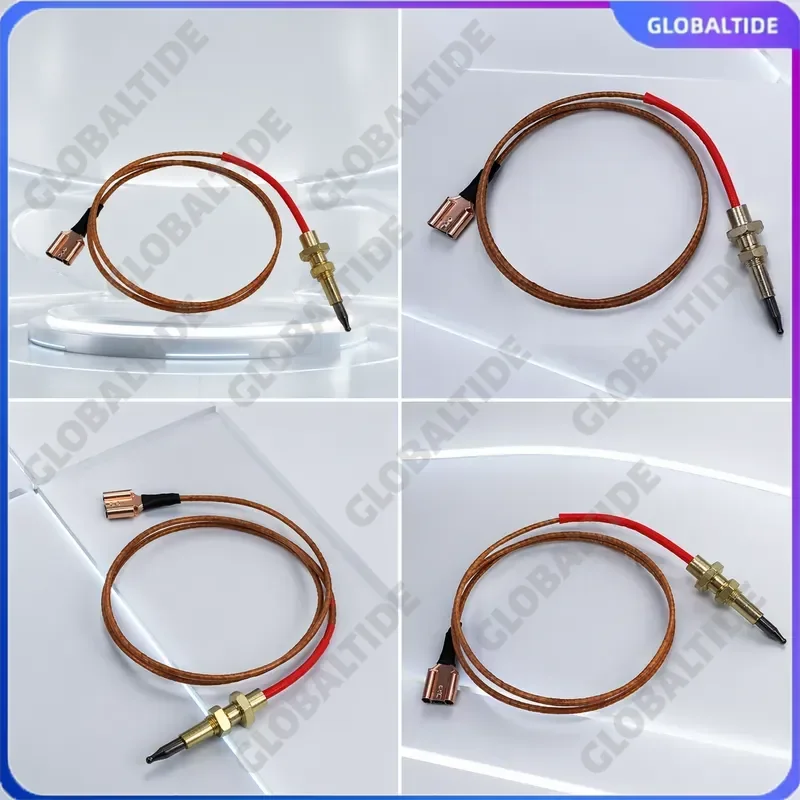 Gas Heater Flameout Protection Device Threaded Thermocouple 600mm Spring Single Wire Probe for Gas Stove Accessories