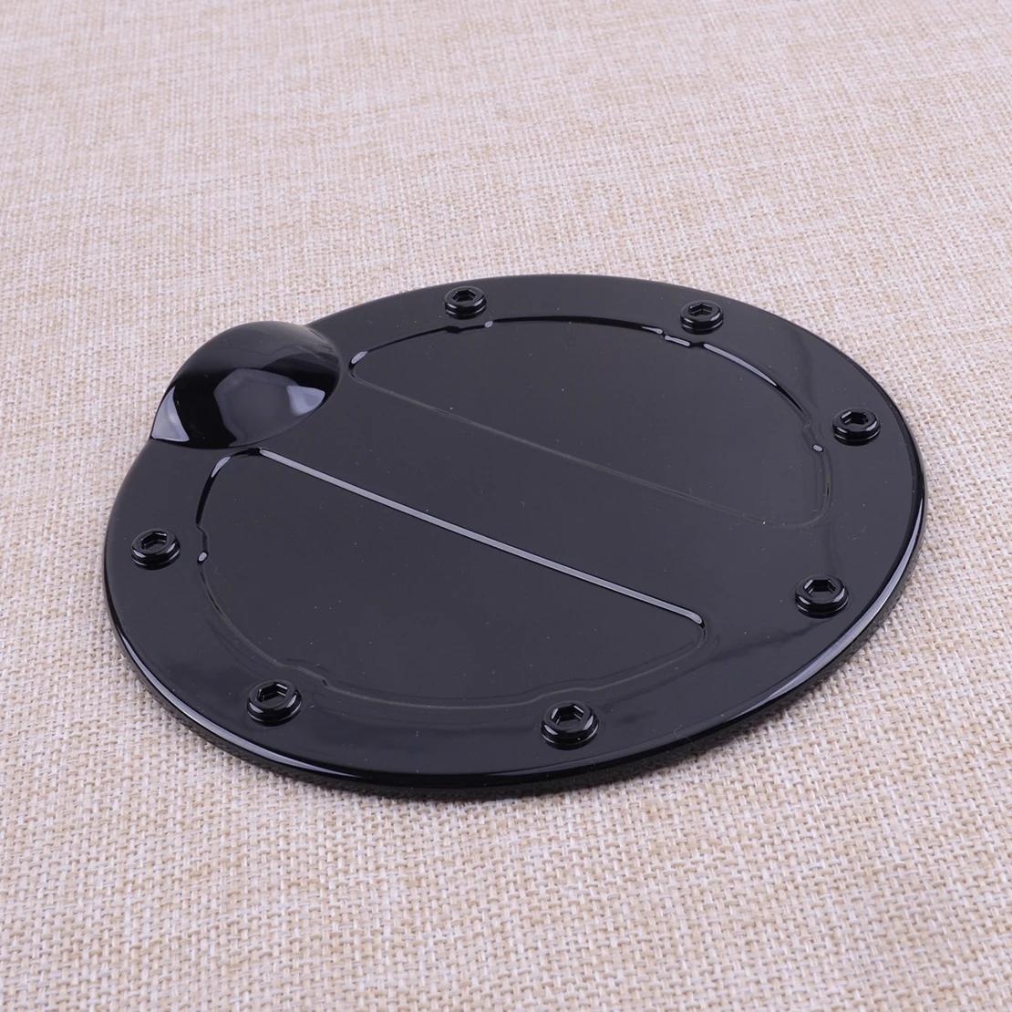 Car Door Gas Fuel Filler Cap Cover Trim Black ABS Fit For Ford F150 2009 2010 2011 2012 2013 2014