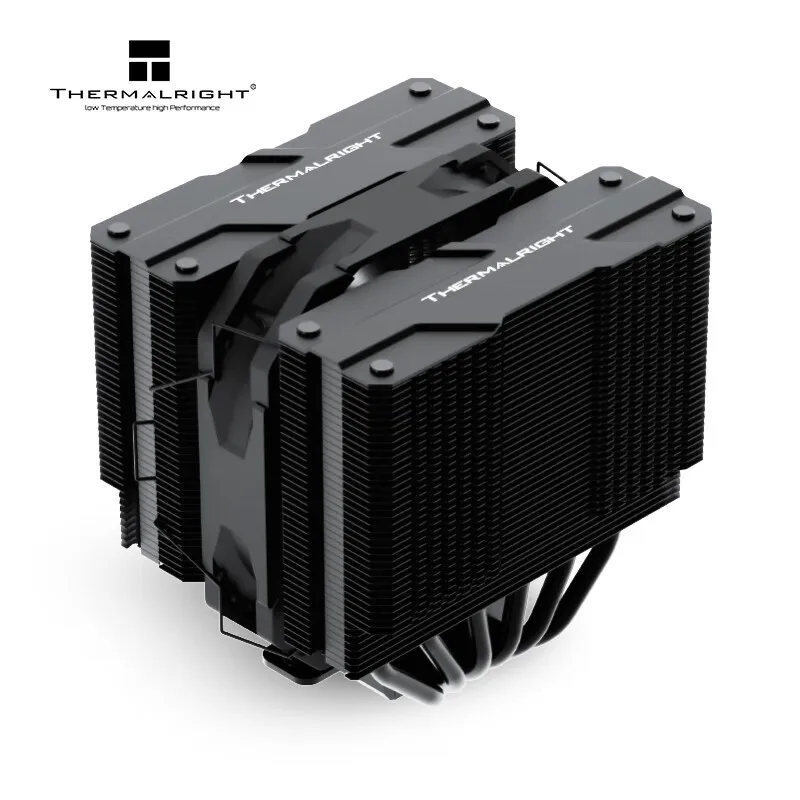 Imagem -01 - Thermalright-mini Radiador Preto Assassin 120 Altura 135 mm Torres Gêmeas Tubos de Calor Refrigerado a ar Suporte Lga17xx Amd Am5