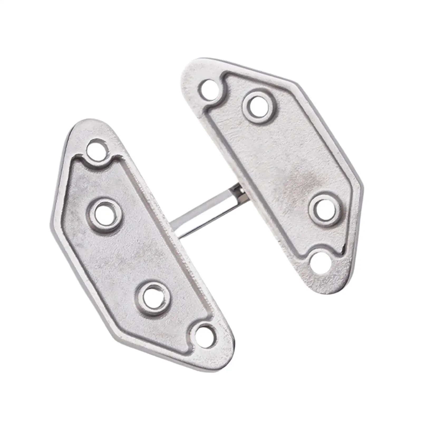 مفصلات من الفولاذ المقاوم للصدأ بتصميم فراشة من الدرجة البحرية تدعم مفصلات الأبواب شديدة التحمل لبوابة الخزانة والأثاث والقوارب والسقيفة الخارجية #5