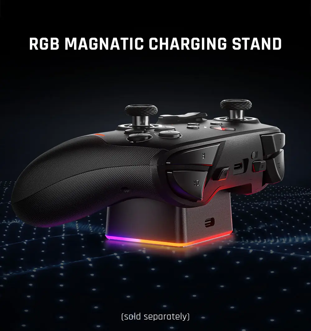 Ausgestattet mit einem 6-Achsen-Gyroskop-Gamecontroller und einem Bluetooth-Joystick-Controller