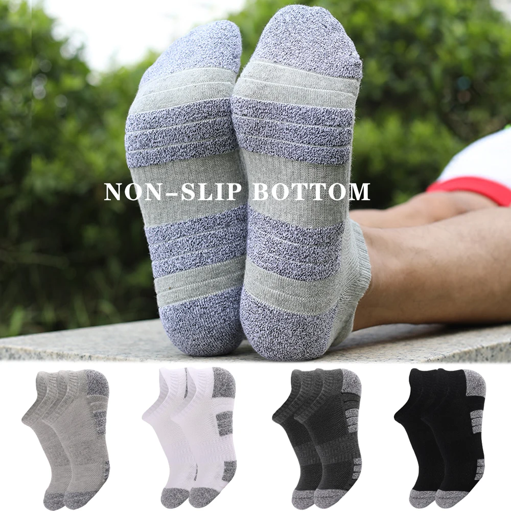 

Утолщенная Нескользящая нижняя часть полотенца, женские спортивные носки для бега, езды на велосипеде, футболе, дышащие баскетбольные Носки, 1 пара