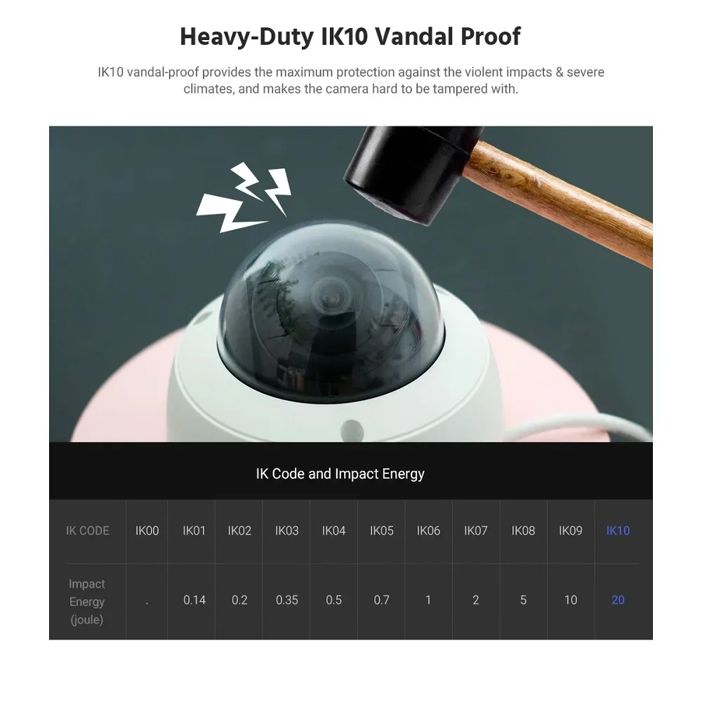 5MP PoE IPカメラキット 4台 セキュリティCCTVマイクカメラキット 屋外防水 防犯対策 H.265 固定ドームカメラ