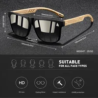 Fashion Vintage Square Square Frame Sunglasses Men Women Fishing Driving Man Luxury Brand Designer Sun Glasses UV400 Eyewear - Image 6