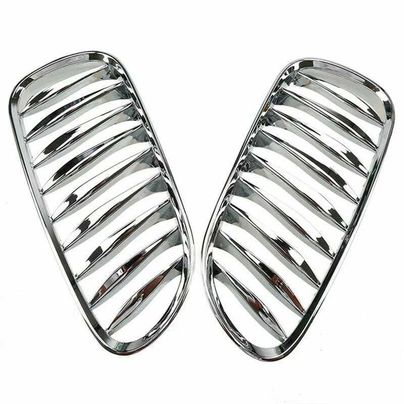 【値下げ！ !】2個入り キドニーグリル交換用 フロントバンパーベゼル BMW Z4 E85 E86 2003-2009 51117117757 51117117758用