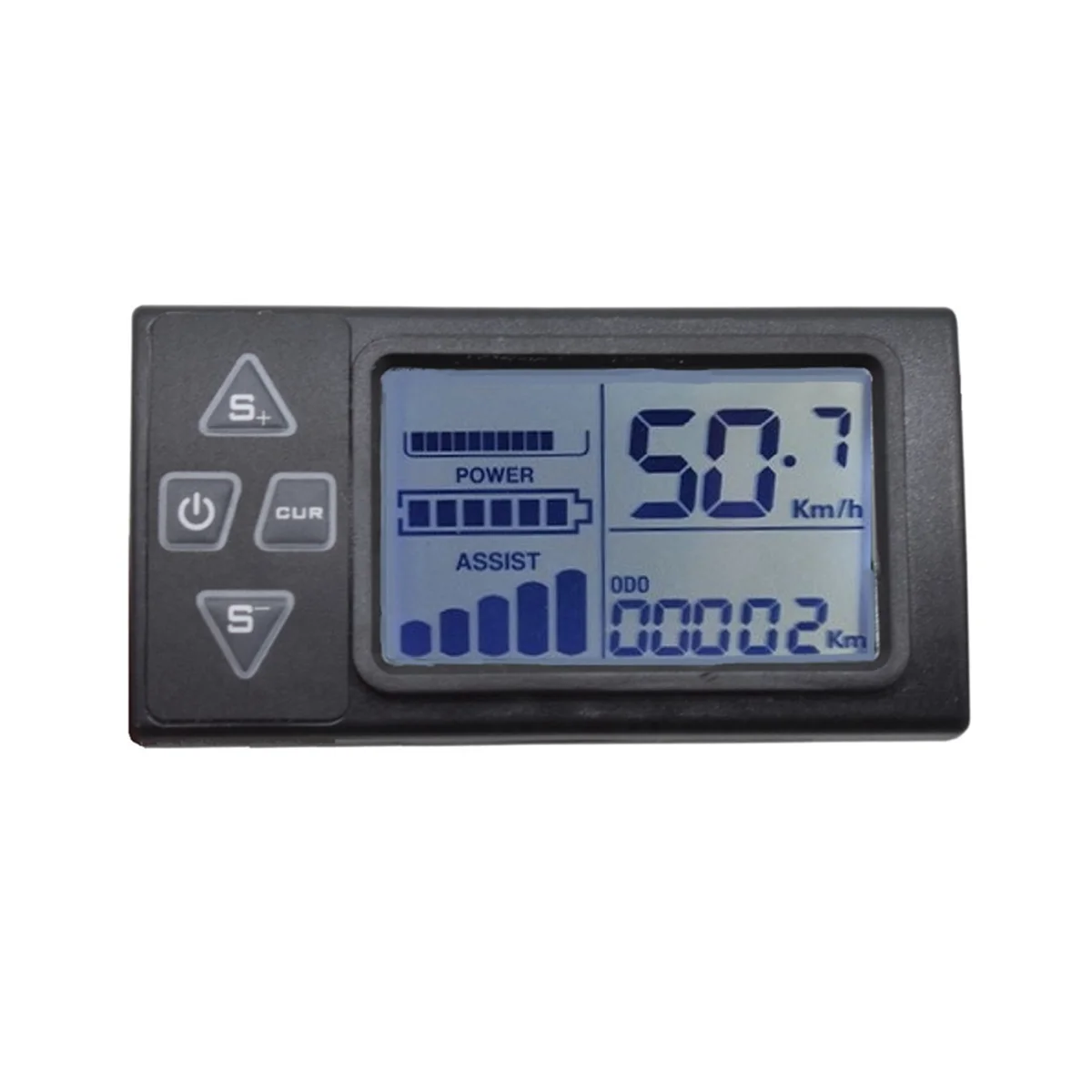 36V 48V S861 Lithium Battery LCD Liquid Crystal Electric Vehicle Mountain Bike Scooter Speedometer