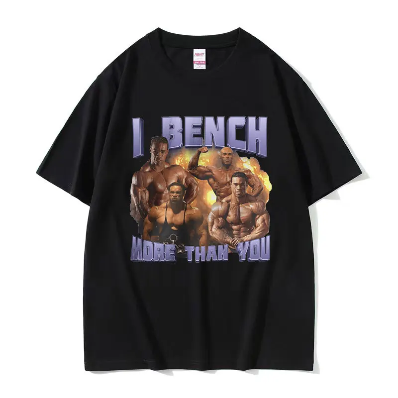 

Винтажная Футболка Kevin Levrone с забавным мемом для спортзала, мужские высококачественные модные футболки с круглым вырезом, футболка оверсайз из 100% хлопка, уличная одежда