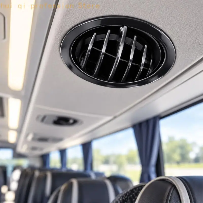 Fahrzeugluftauslass mit grifforientiertem, geriffeltem Einstellring H8WE – Detail 10