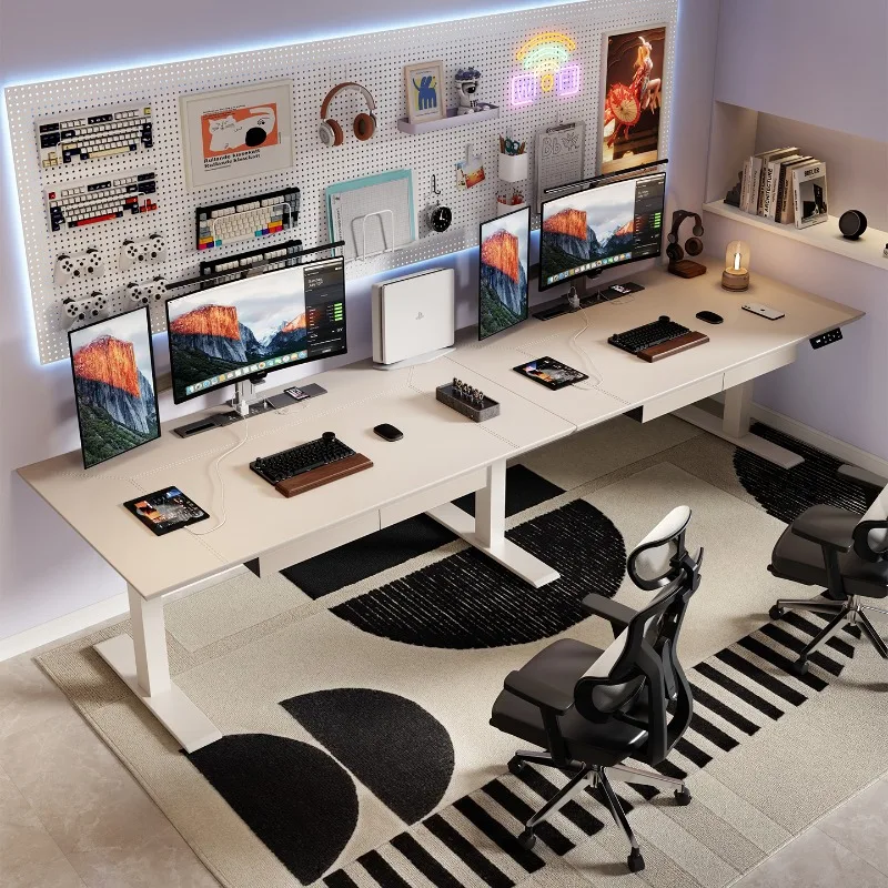 

Современный дизайнерский компьютерный стол, скандинавский креативный электрический подъемник, исполнительный стол, игровая мебель для дома, Escritorio De Oficina FYCD