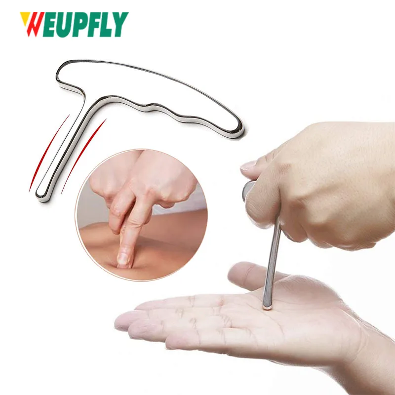 Stainless Steel Trigger Point Massage Tool-Deep Tissue Massage- Reflexology Acupressure Massage Tools for  Relieve Muscle Pain