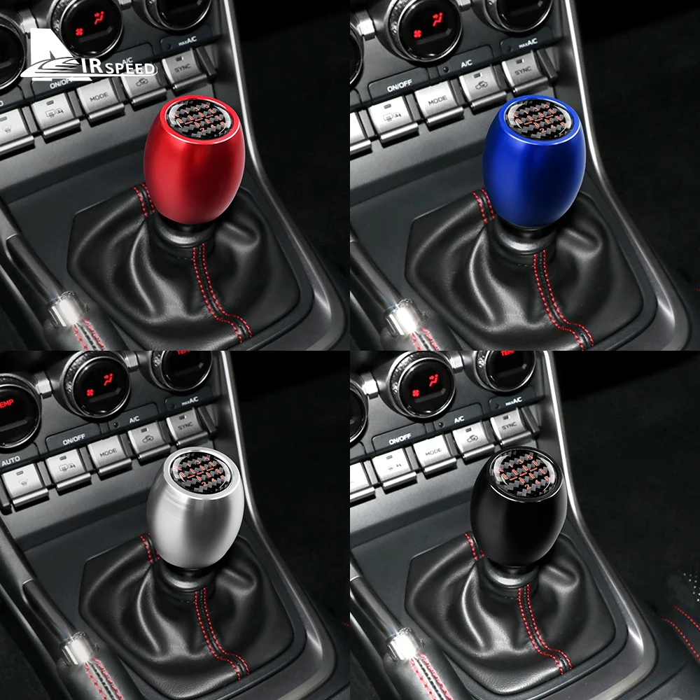 Cover For Subaru BRZ Toyota GR86 2021 2022 2023 2024 Car Gear Head Shift Knob Handles Stick Head Aluminium Alloy Handbrake