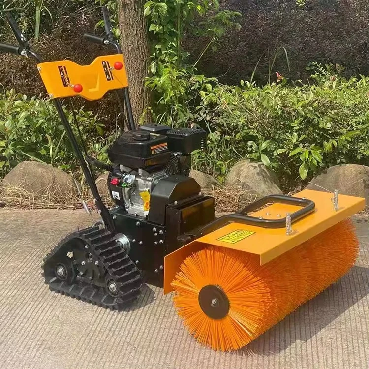 Qinghai Hand-Pushed Diesel/Snow Thrower Shovel One Meter Type Road Use Full Gear Snow Machine 3-Month Warranty