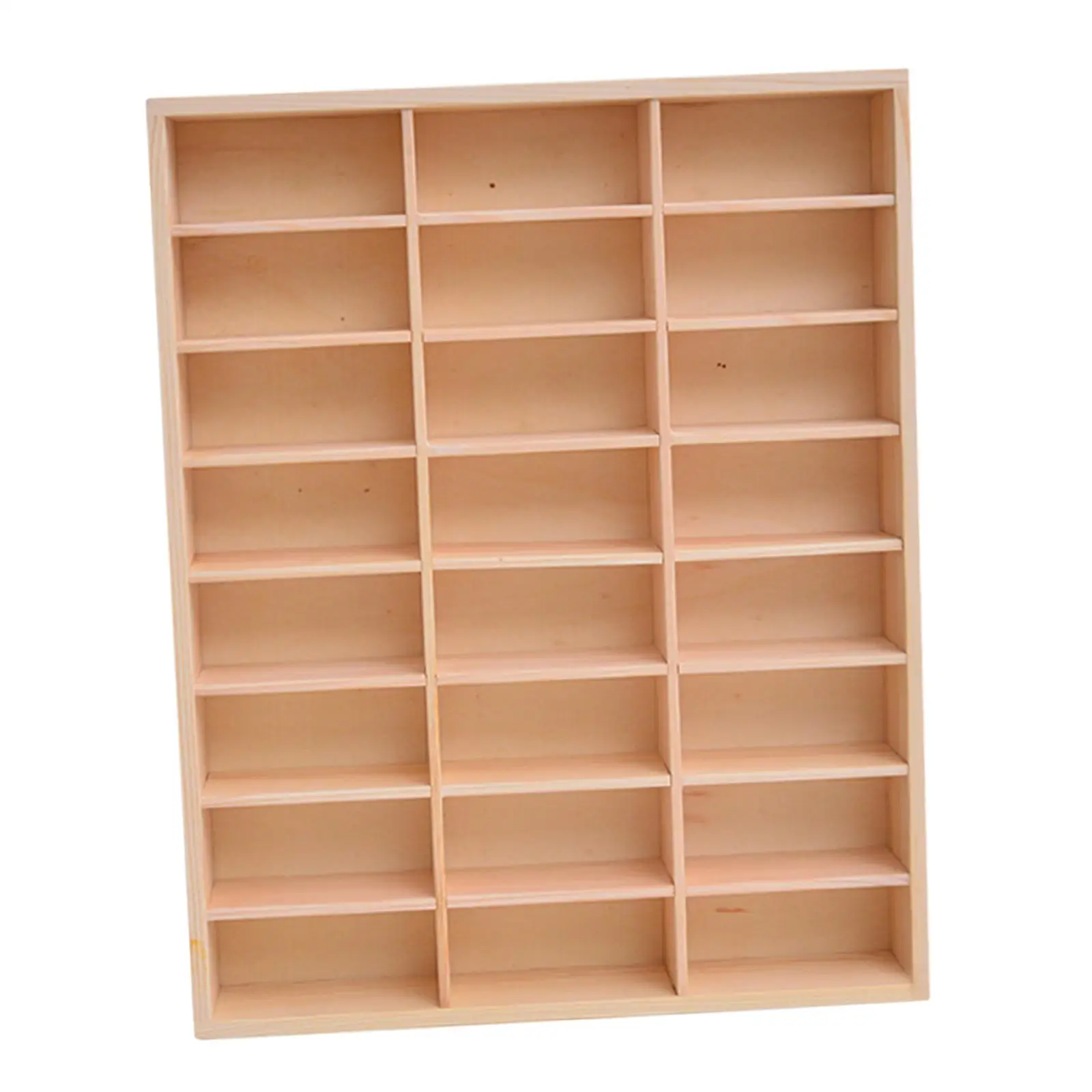 Wooden Display Rack Shelves Multi-use Organizer Showcase Holder Storage Cabinet