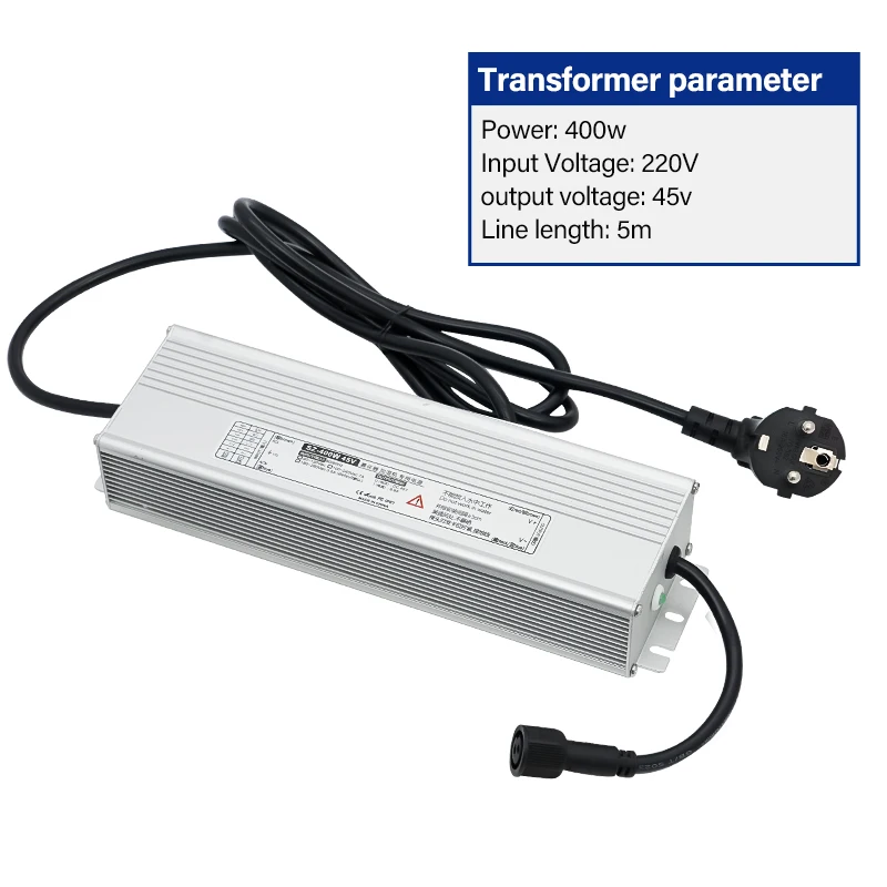 Alimentation électrique pour atomiseur ultrasonique DC 45V, étanche, accessoires pour humidificateur industriel, 110V/220V