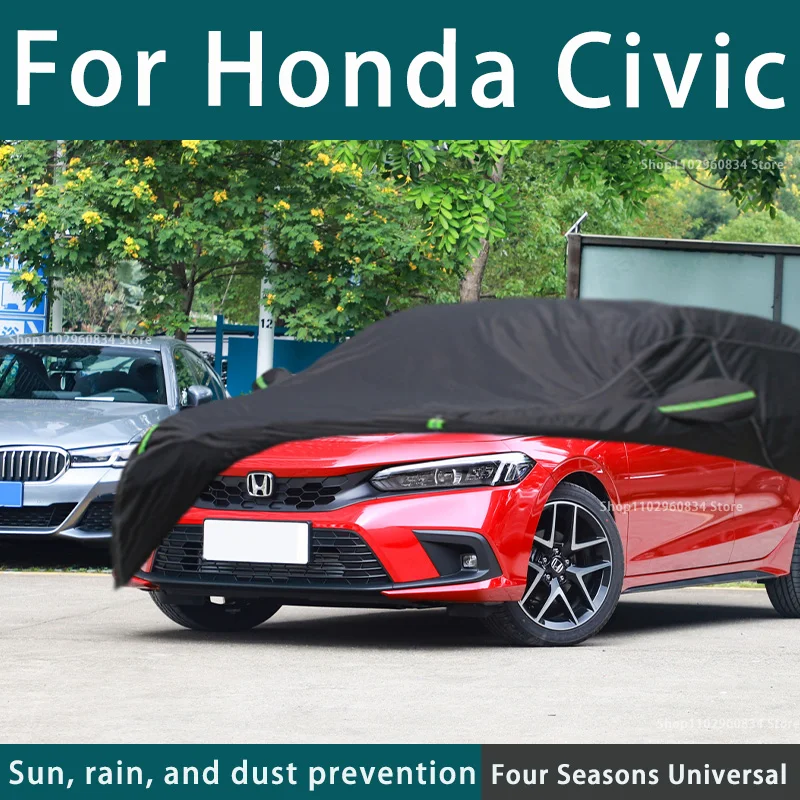 Full car cover dust-proof outdoor indoor UV protection sun protection and scratch resistance For Honda Civic Car umbrella