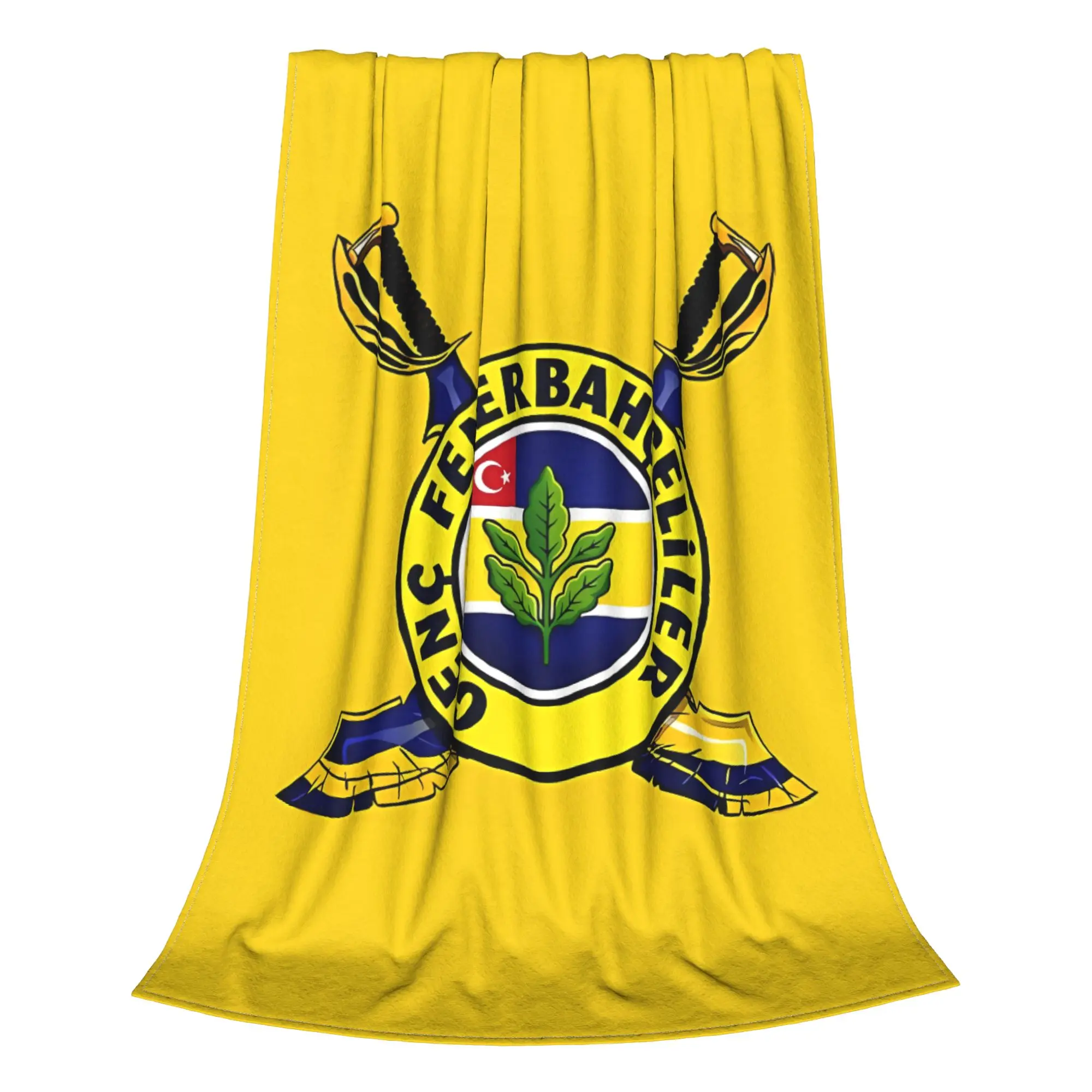 1PC Home Cutecore Fener Since 1907 Fenerbahce Blanket Super Cosy Plush Home Living Room Sofa Halloween