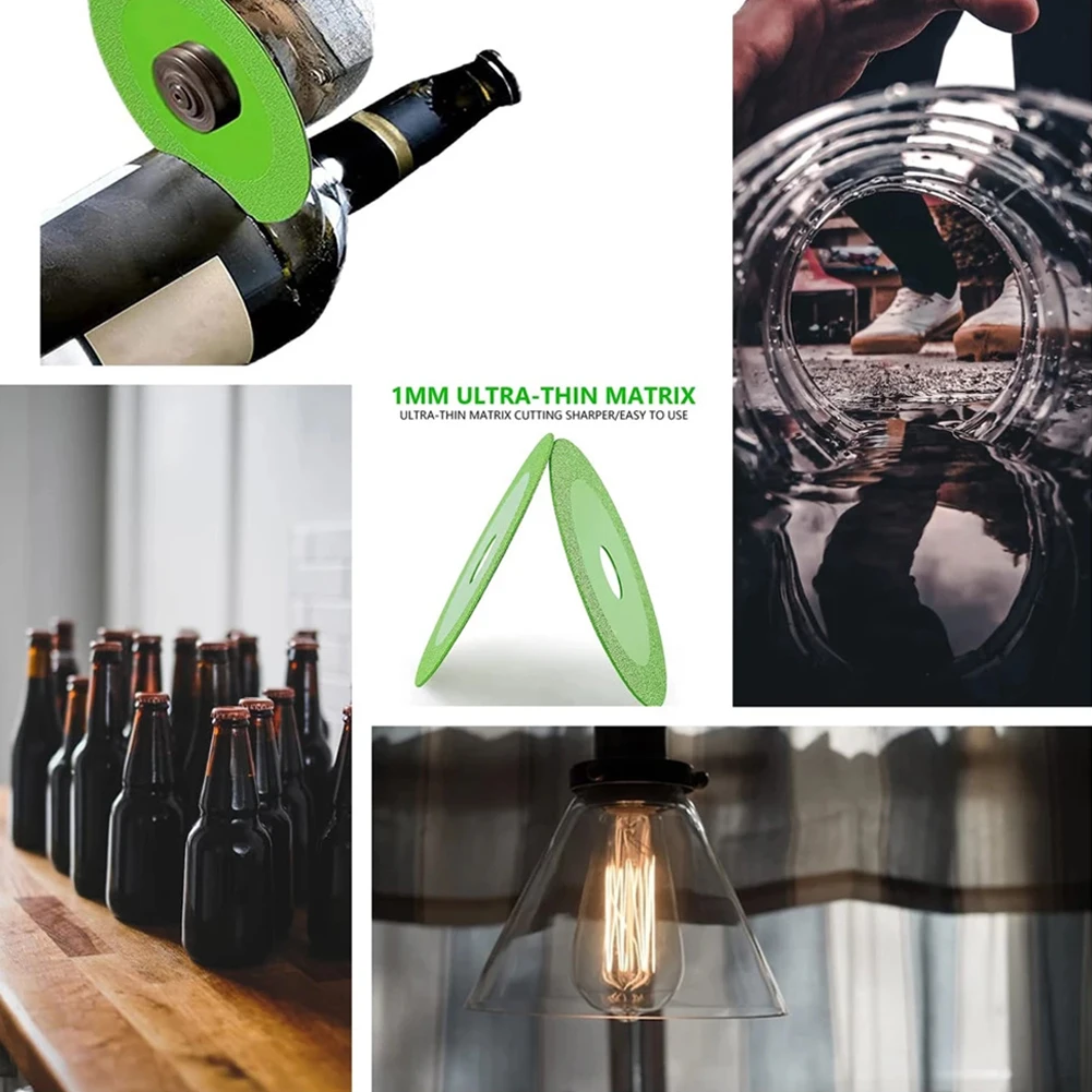115/125mm diamentowe Ultra cienkie ostrze do lutowania ostrze tnące ceramiczne płytka szklana jadeitowe narzędzie do ostrze do piły do mielenia butelek wina