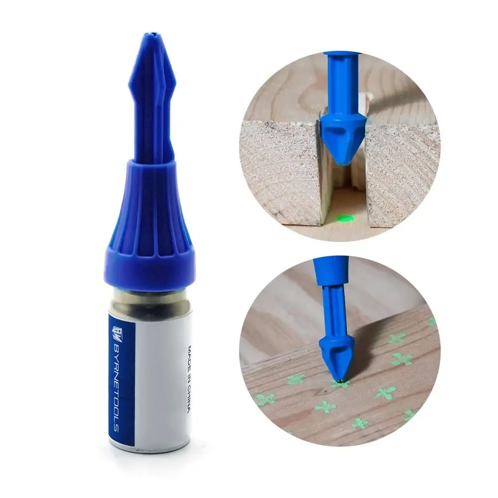 Green Ink Inkjet Marker Pen Fine Point Press Type Scribe Marker Pen Watercolor Effect Fine Point Tip Woodworking Marker Pen