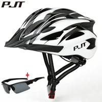 Casco de Ciclismo PMT con Forro Cómodo, Ligero, con Protección para la Cabeza, Casco de Seguridad para Bicicleta de Montaña, con Visera Solar