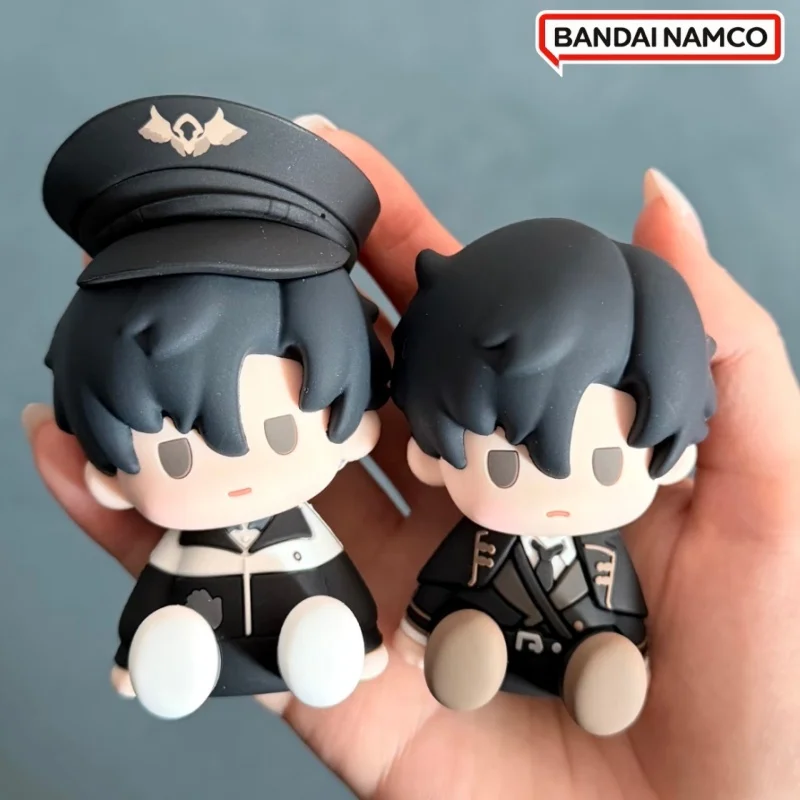 

Bandai Namco Anime Figure POTEPOTTE R Beyond The World Gu Shiye Sitting Blind Box Drop Glue Desktop Ornament For Adult Fans