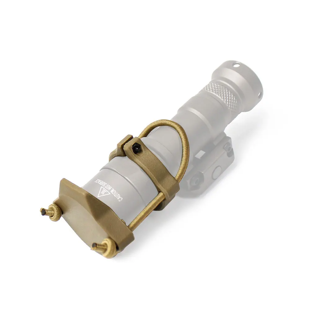 SOTAC-GEAR Taktische Taschenlampen-Kappenabdeckung aus Nylon für M300 M600 M952V M951 Modlite Scout Light Schutzabdeckung – Detail 8