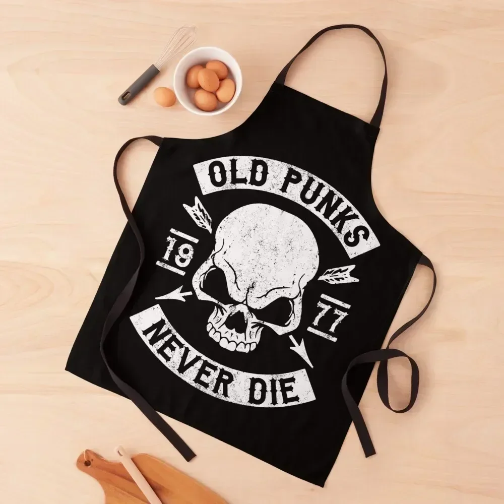 

Punk Rock - Punk Apron Professional Barber manicurist kindergarten teacher painters Apron