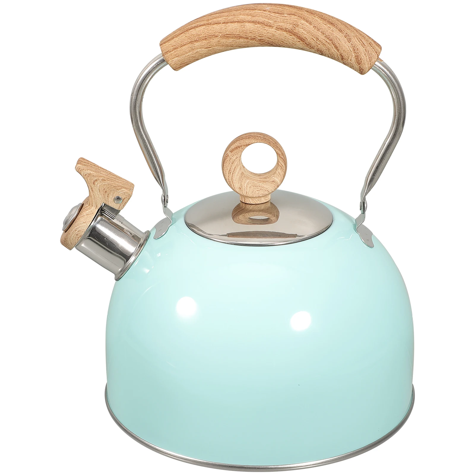 

Stainless Steel Boiling Kettle Large Diameter Mouth Insulated H Easy Clean Kitchen Household Water Kettle Practical Metal