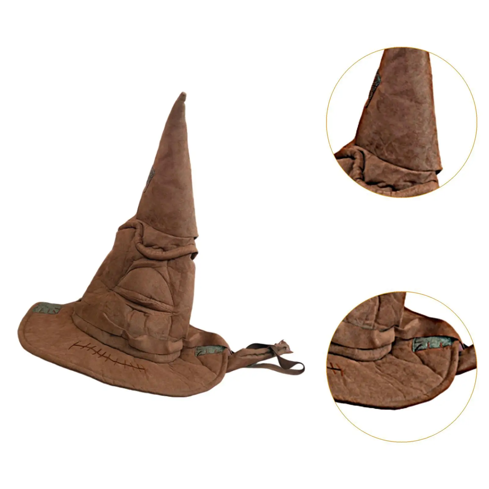 Wizard Hat Headwear Photo Props Pointed Hat Costume Headwear Witch Hat for Party Favors Festival Christmas Masquerade Carnival