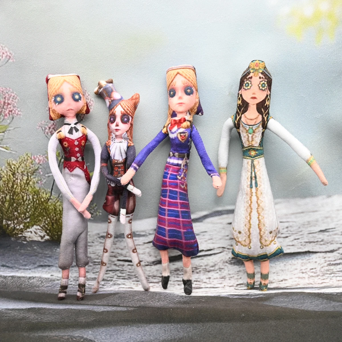 

15/28cm Game Identity V Plush Doll Anime Anne Lester Toy Merchant Soft Figure Stuffed Cosplay Toy for Gift