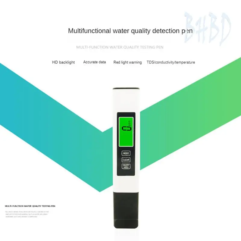 

1 комплект Tds-метр, цифровой тестер воды 4 в 1, быстрая и точная температура TDS ( ° C, ° F) и EC-метр Тестер качества воды ABS