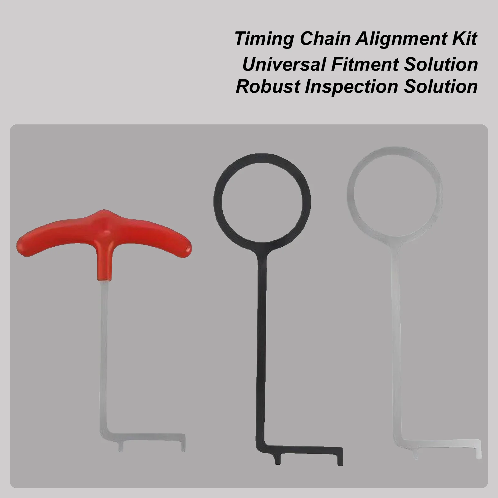 

3pcs Car Engine Belt Wear Indicator For Peugeot Timing Belt Tool Measuring Alignment Tensioner 1.0/1.2L Timing Belt test Tool