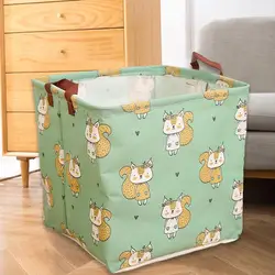 Practical Toys Organizer Breathable Desktop Storage Box Space Saving Kids Room Desktop Plush Doll Toys Organizer Box  Keep Tidy