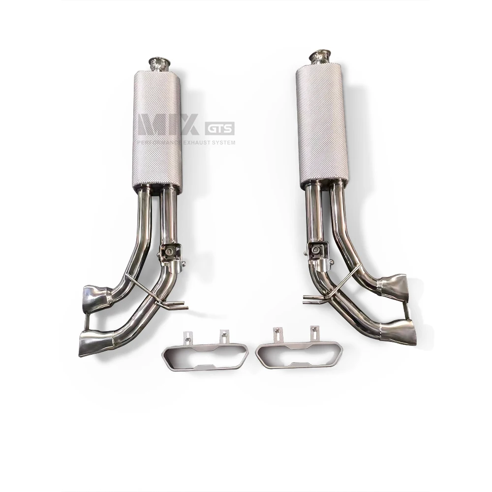 

Hot selling used For Exhaust System Performance Catback for Mercedes Benz G500 G63 G65 W464 Muffler With Square Tips