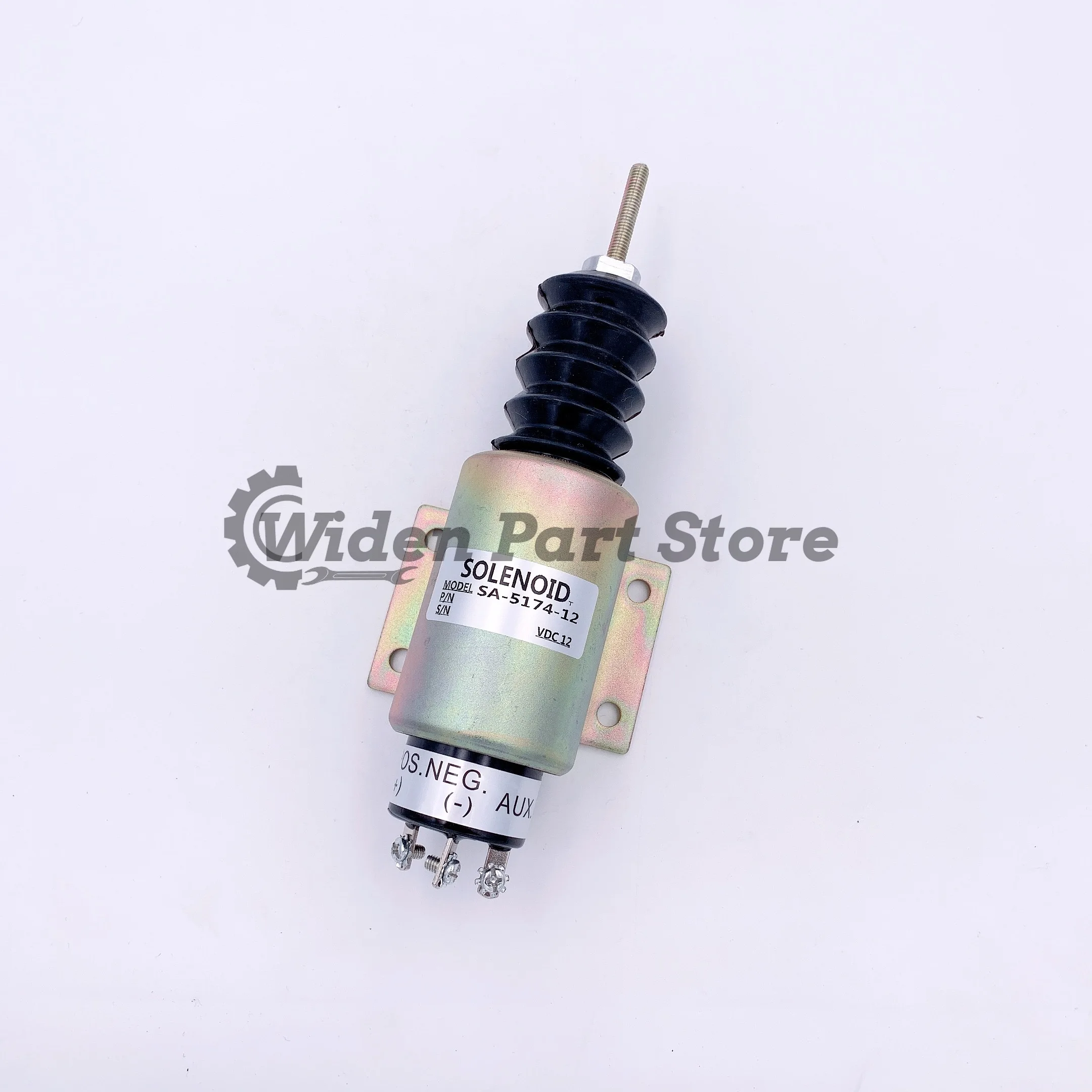 

Diesel Stop Solenoid SA-2606-A 2001-12E2U1B2A 12V with 3 Terminals for Woodward 2000 Series