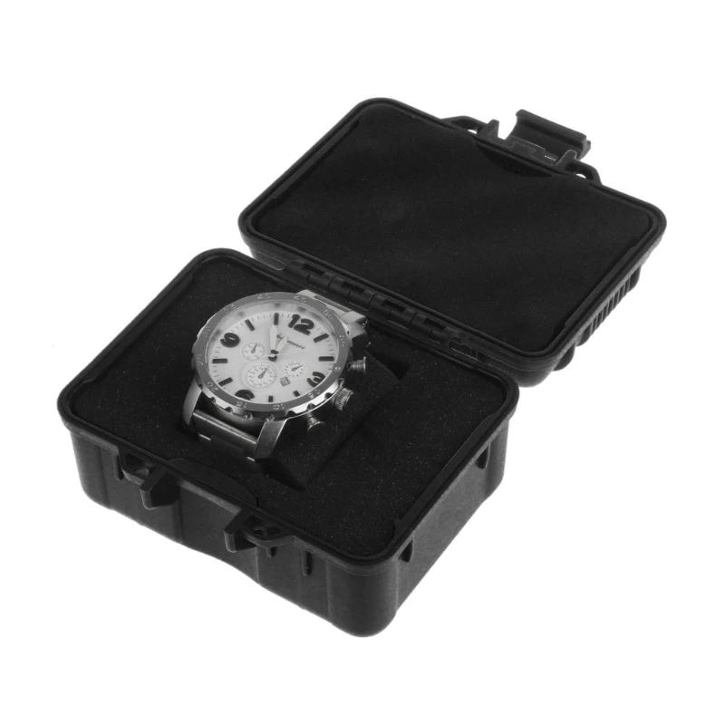 Set of 3 Impact-Resistant Watch Box Waterproof Watch Plastic Watch Storage Box ABS Material for Travel Watch