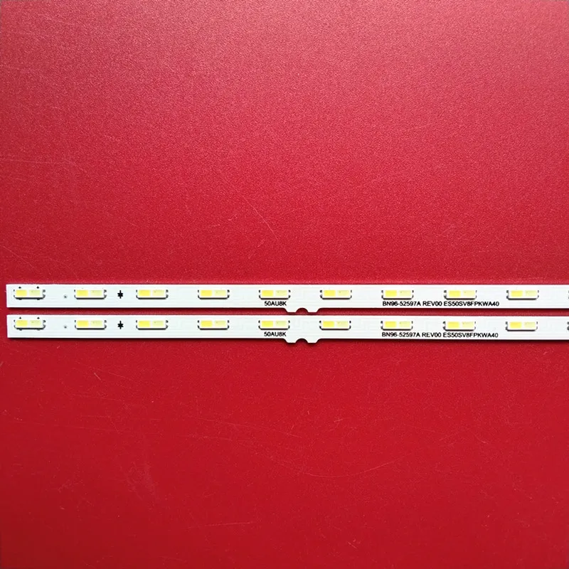 KIT Strip LED 5/10 untuk Samsung UA50AU8000 Strip Un50au8000 Strip Strip 50AU8K BN96-52597A