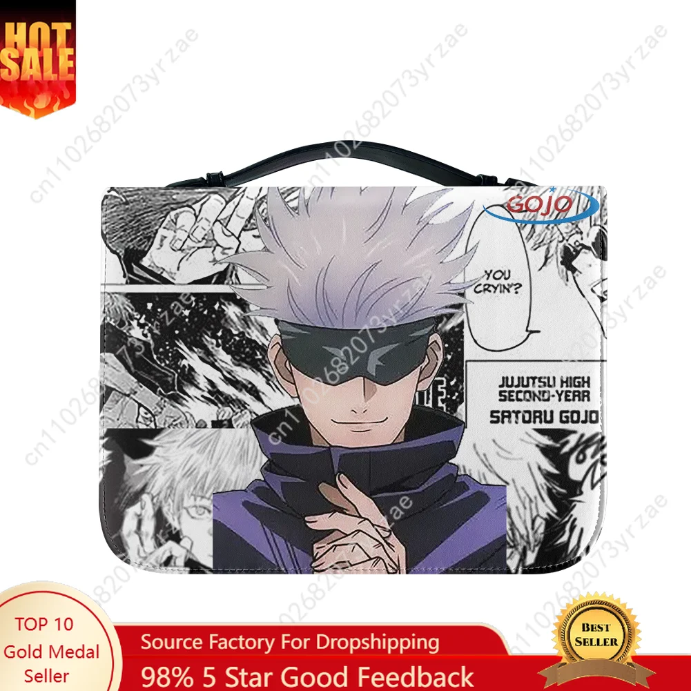 

Satoru Gojo Bible Bags Christian Gifts Personalized Patterns Bible Pack Waterproof Leather Bag High Quality Fasion Custom Bags