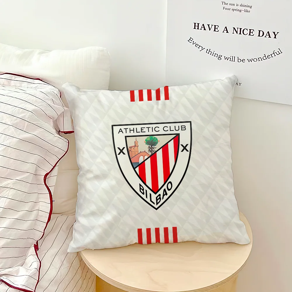 Football Club Logo cushion cover Living Room Headboard Office Cushion Bedroom Cushion Sofa Nap Time Pillow Case