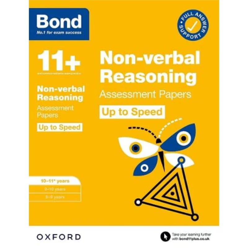 

Бумага для оценки BOND NONVERBAL REASONING ДОСКОРОСТИ 1011 EA PB Bond 11 Oxford University Press 9780192785114 Книга