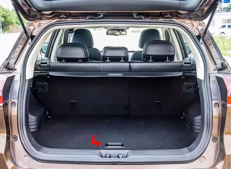 Rear Trunk Cargo Liner Floor Carpet Handle Spare Tire Cover Handle For Geely Atlas Boyue Emgrand X7 Sport Proton X70