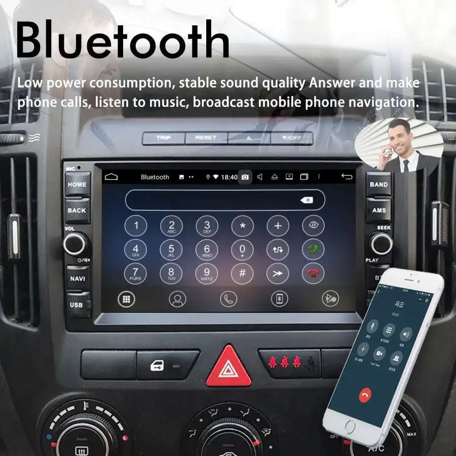 Android 14 CAR RADIO GPS For KIA CEED 2007 2008 2009 Wireless CarPlay Vehicle Multimedia Stereo Player Auto Audio Navi Stero 4G
