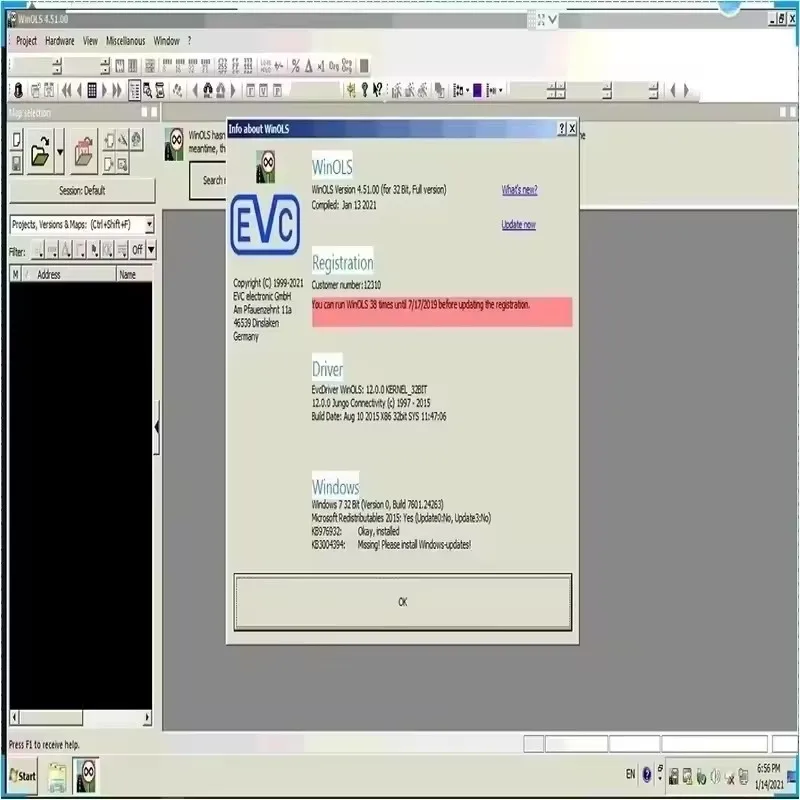 

Davinci 1.0.28 Software+WinOLS 4.7 repair diagnostics activate infinite usage Work on WIN7/10/11pro/Ultimate
