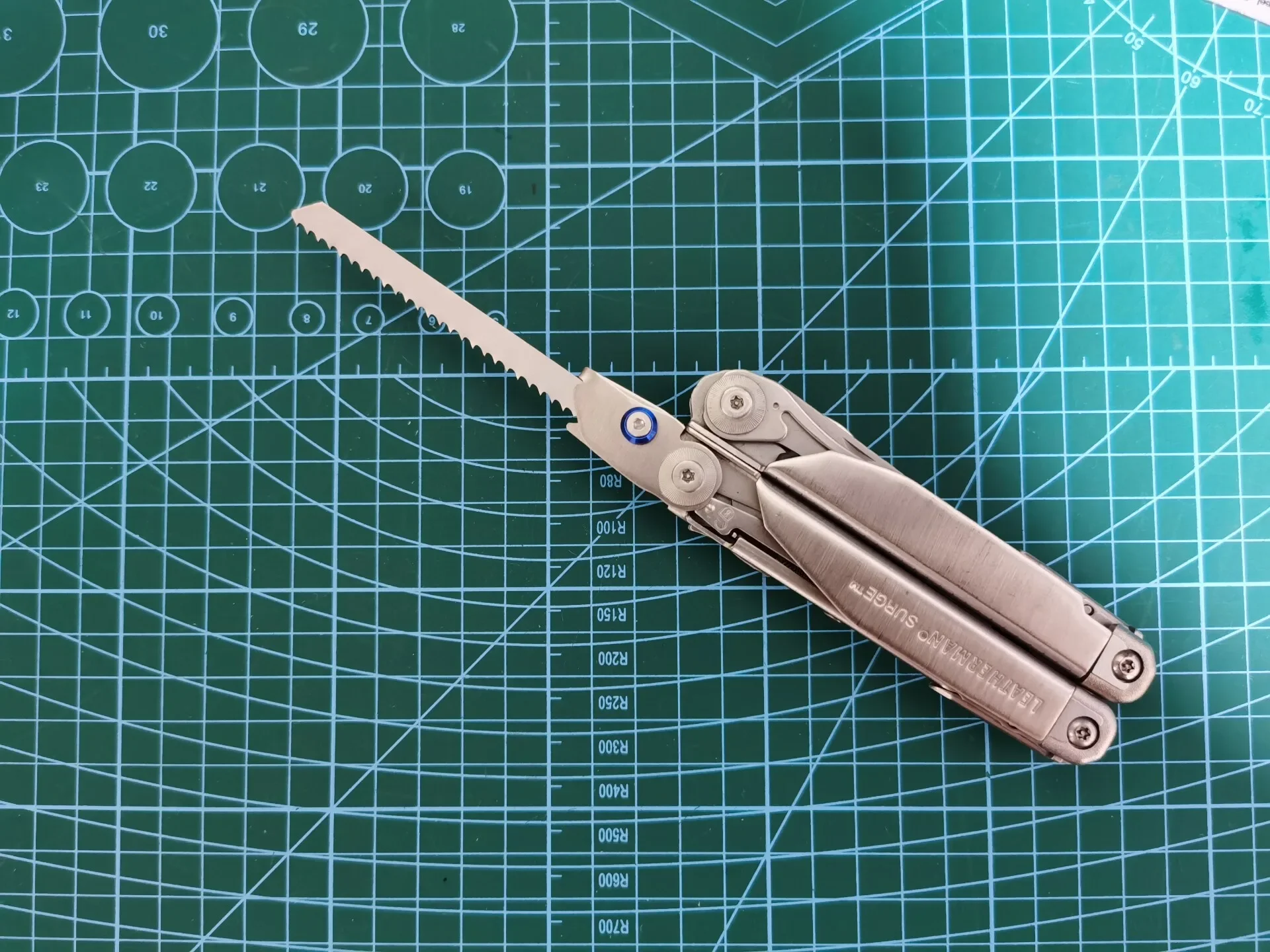 Type A T-Saw Mount for Leatherman Surge, Second T-Mount, Bosch T118 Compatible, 1-1.2mm Blades, Tool Not Included - view 4