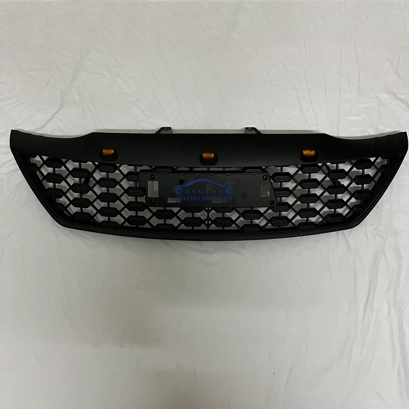 Modified For Toyota Fortuner Racing Grills For Fortuner 2012 2013 2014 LED Style Radiator Grille Front Racing Grill Grills