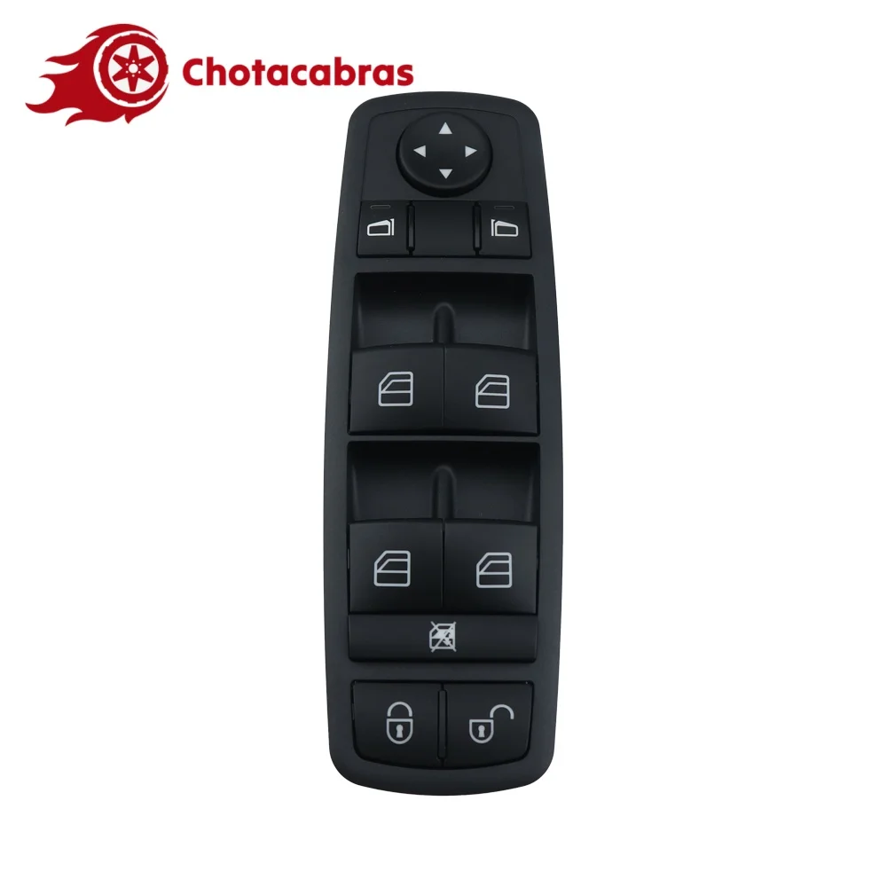Elektrischer Fensterheberschalterknopf für Mercedes Benz B-Klasse W245 A-Klasse W169 1698206610 1698206710 A1698206710 A1698206610 – Detail 6