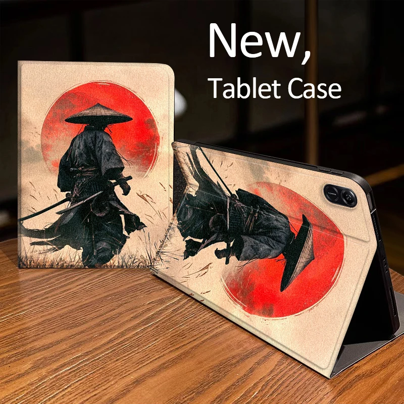 

Anime Samurai design For Huawei MatePad Air SE Pro M6 M5 M2 T10s T5 10 11 12.6 11.5 12 X 10.8 Inch 10.1 Tablet Case