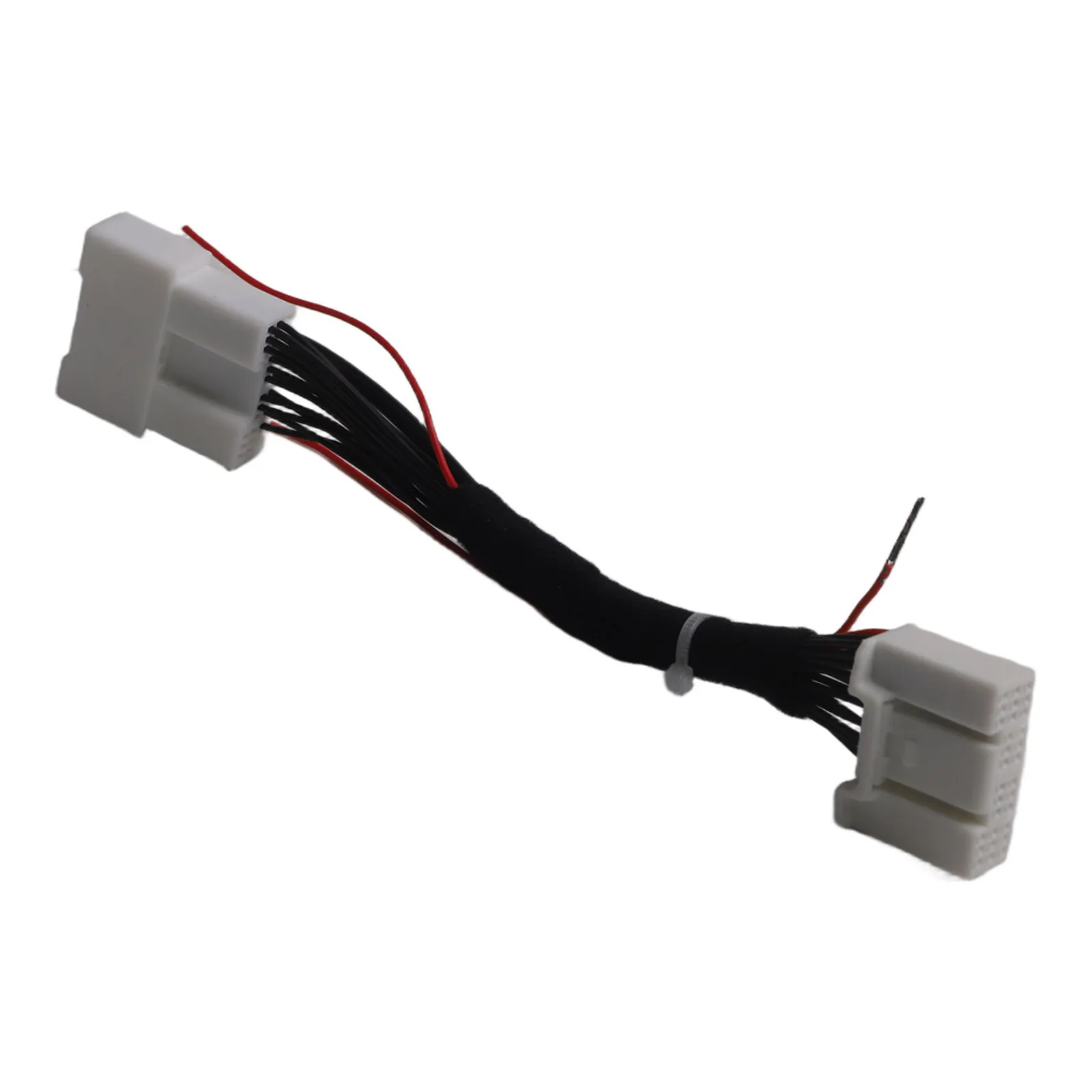 Car Rearview Signal 30Pin Adapter Cable For Parking For Reversing White Car Rearview Camera Adapter Easy Installation