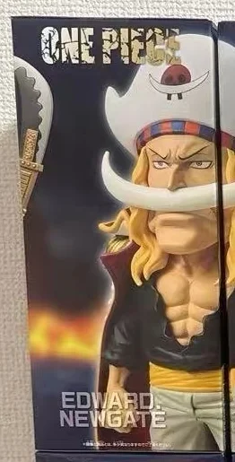 

Hot Sale In Stock Banpresto World Collectable Figure One Piece Edward Newgate Figure Anime Model Gift