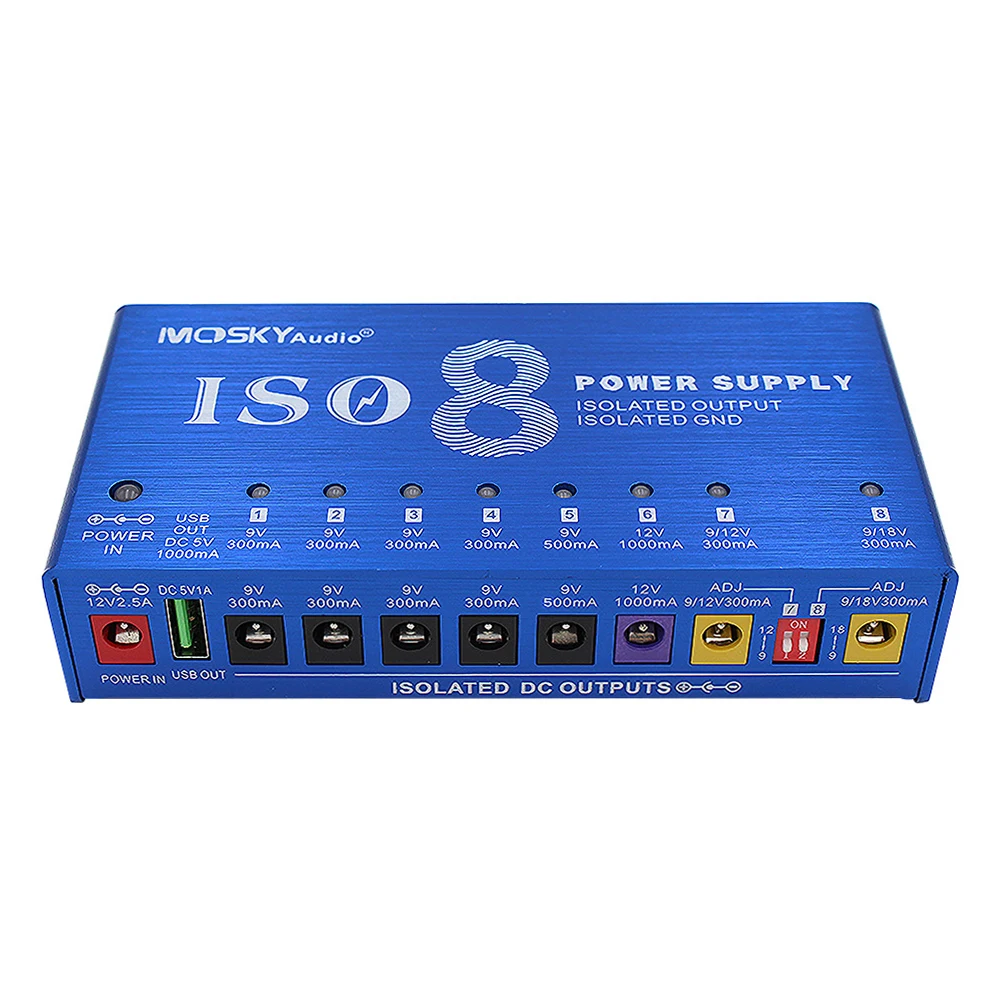 2025 Pedal Power  ISO8 POWER 8-channel Internal Transformer Guitar Supply Guitar Parts&Accessories